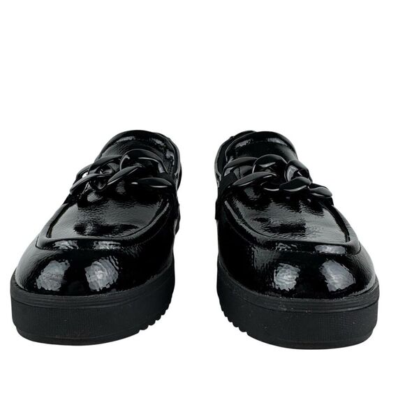 Clarks Womens Zylah May Platform Loafers 8.5 Black Goth Punk Cosplay Preppy - Picture 5 of 15